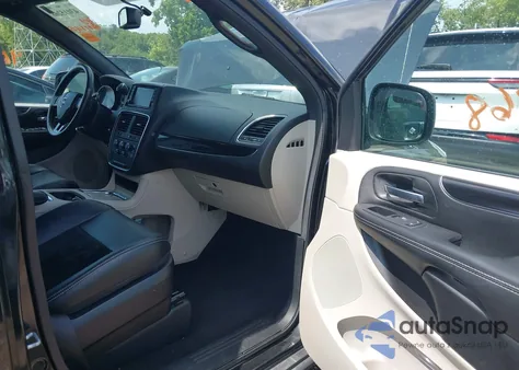 2018 Dodge Grand Caravan Sxt из США, поврежденный, VIN 2C4RDGCG4JR242035